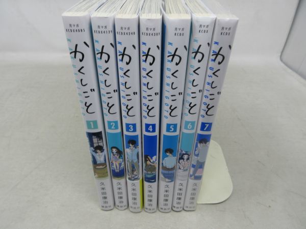 E7■コミックス かくしごと 1～7巻（7巻はシュリンク未開封）【著】久米田康治◆並■の画像2