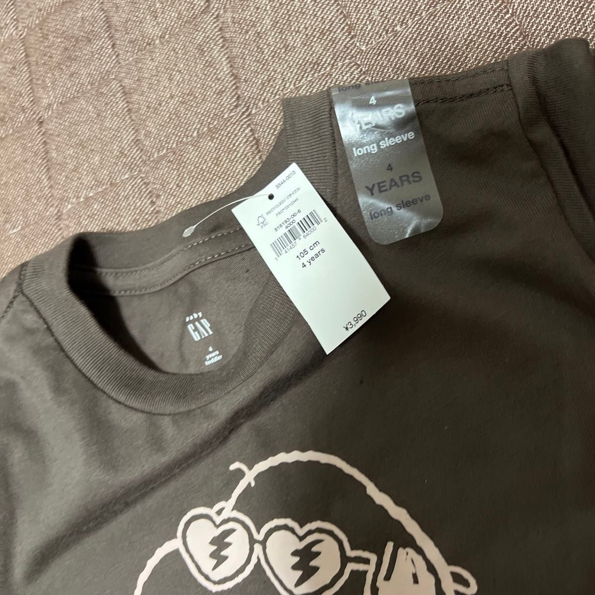 babyGAP スヌーピー　ロンT  長袖Tシャツ　105