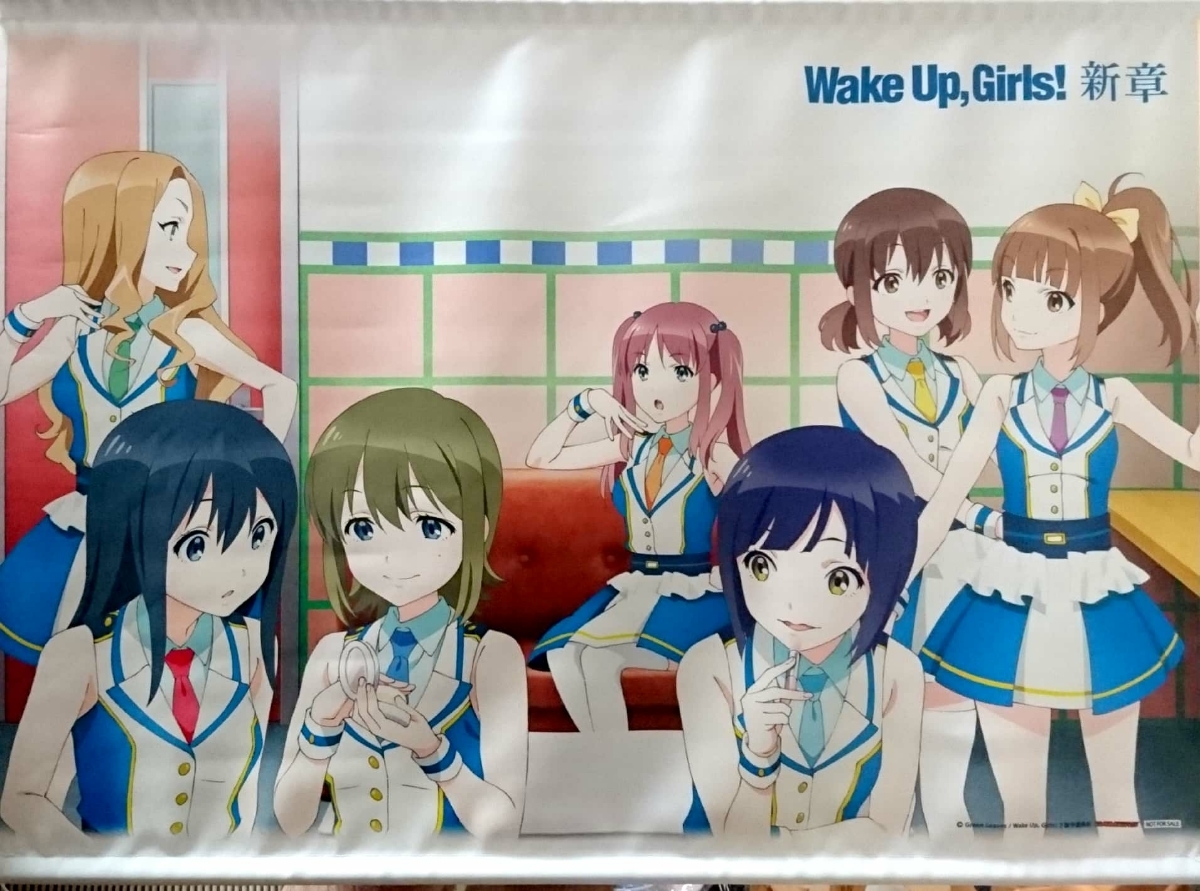 Wake Up, Girls！新章 ゲーマーズ BD/DVD全巻特典タペストリー_画像1