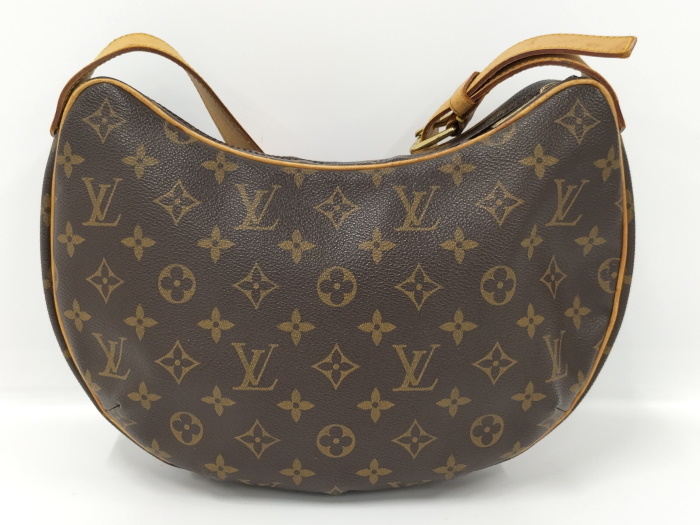 【中古】LOUIS VUITTON クロワッサンMM ワンショルダーバッグ モノグラム M51512の画像2