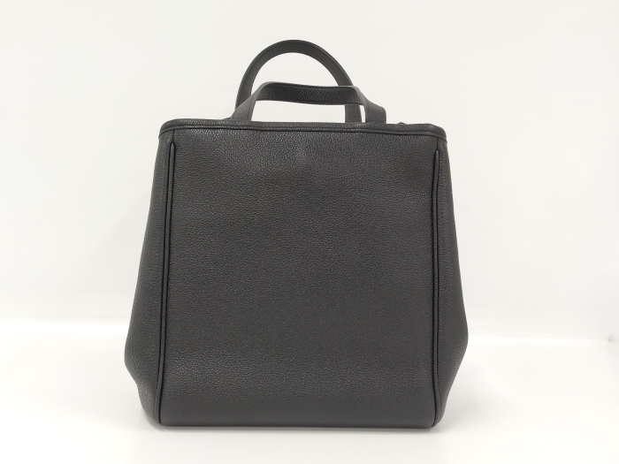 【中古】CELINE クロスフォードカバ 2WAY トートバッグ ハンドバッグ レザー ブラック 194073_画像2