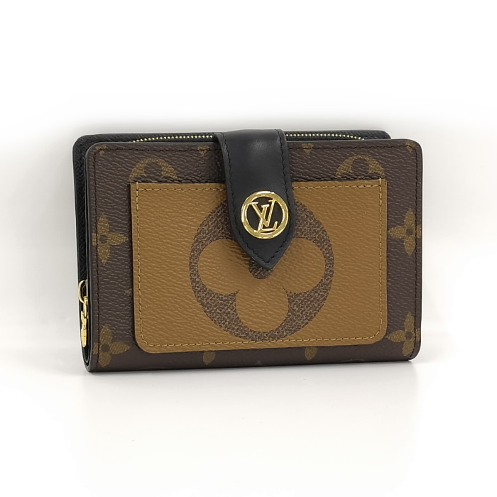 【中古】LOUIS VUITTON ポルトフォイユジュリエット 二つ折り 財布 モノグラム ジャイアント リバース M69432