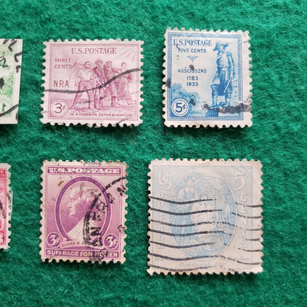 アメリカ合衆国切手 UNITED STATES POSTAGE ★6枚　外国切手/古い切手_画像4