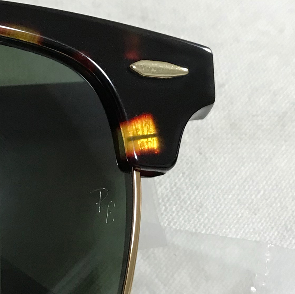 [新品付属品完備☆送料込み] RayBan レイバン クラブマスター サングラス CLUBMASTER べっ甲 RB3016_画像5