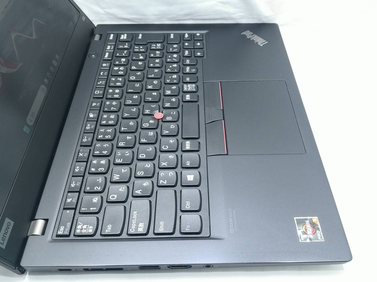 【AMD Ryzen 5 PRO 4650U MS-office365】Lenovo Thinkpad X13 Gen1(AMD) メモリー8GB SSD256GB Windows11④_画像4