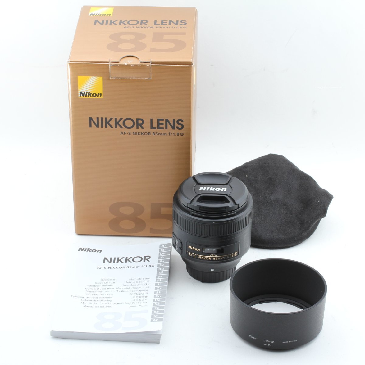 Nikon ニコン AF-S NIKKOR 85mm f/1.8G