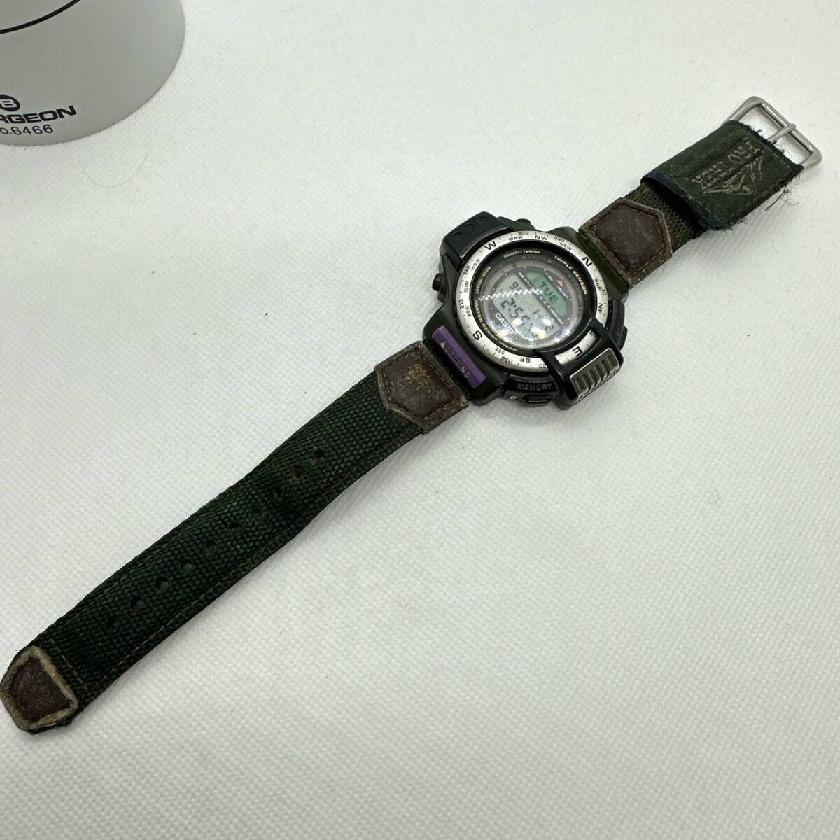 B2402-03-8　１円スタート　稼働品　CASIO　PROTREK　カシオプロトレック　メンズ　腕時計　_画像6