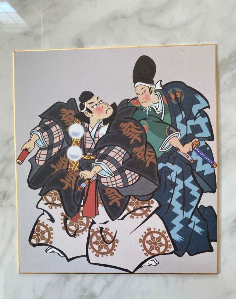8枚セット 浮世絵 歌舞伎 花鳥画 美人画 日本絵画 色紙画 8枚セット 浮世絵 歌舞伎 花鳥画 美人画 日本絵画 色紙画