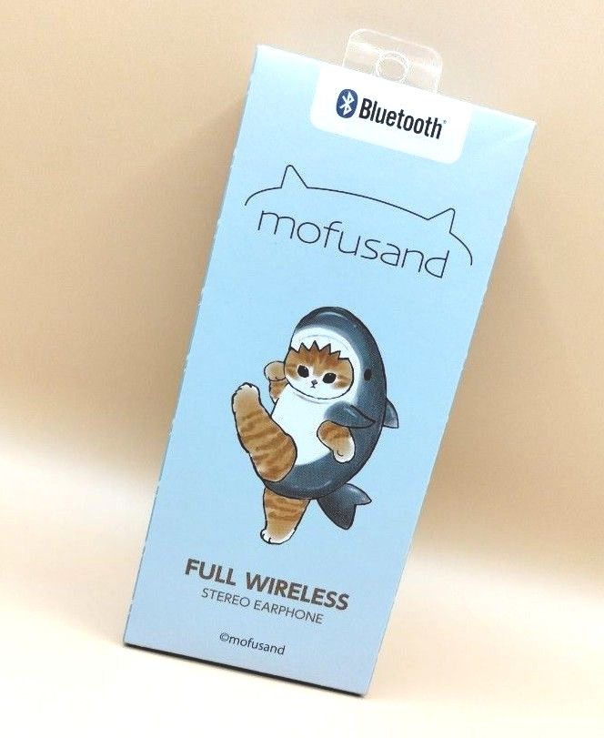 mofusand　完全ワイヤレスイヤホン　サメにゃん　新品未開封 　モフサンド