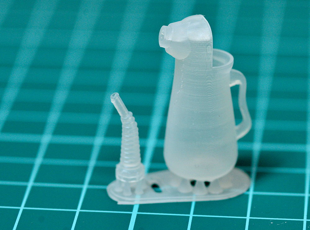 1/12 oil jug 3D printer output parts geo llama doll house and so on miniature garage bike tool 