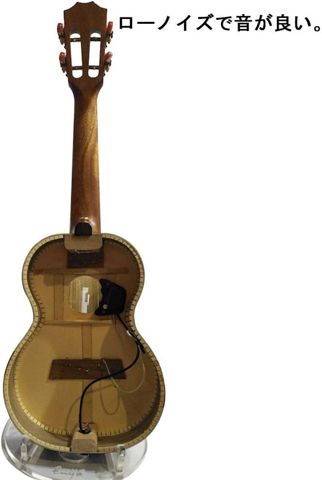 ギター ピックアップ ケーブル プラスチック＆メタル ピエゾ・ピックアップ調整 エレクトリック転換 ウクレレギター適用 ギター適用_画像6