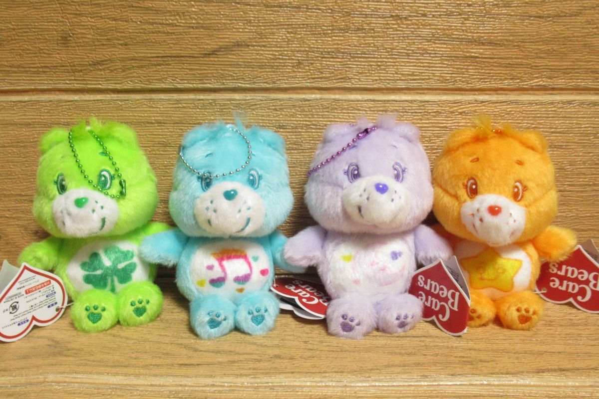 ケアベア Care Bears 七色のマスコット 7種コンプリートセット ケアベア Care Bears 七色のマスコット 7種コンプリートセット