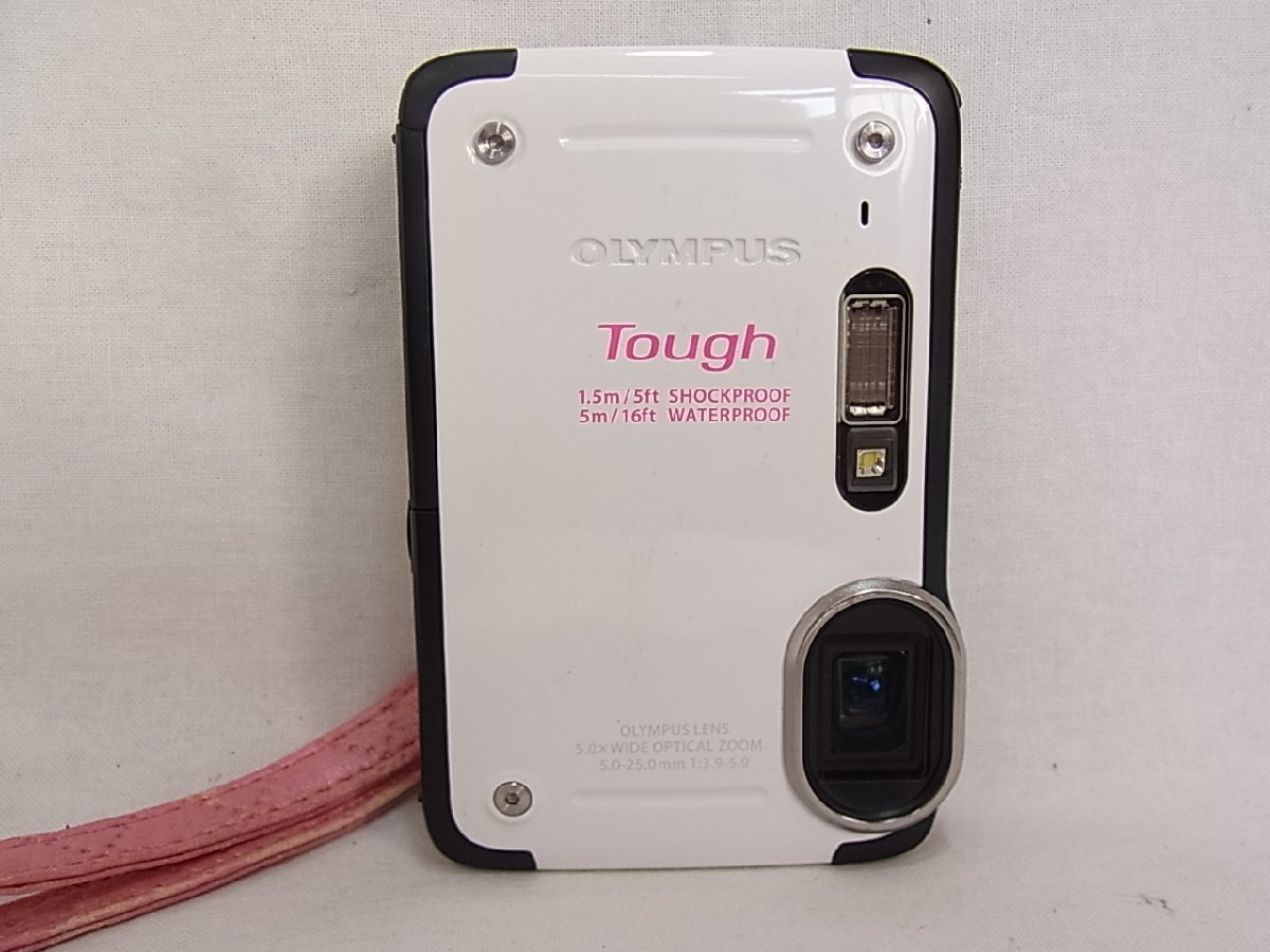 ＯＬＹＭＰＵＳ：Toughオリンパスデジタルカメラ　附属品バッテリ－ストラップ：電池充電して各部動作確認済み：新品では御座いません_画像6