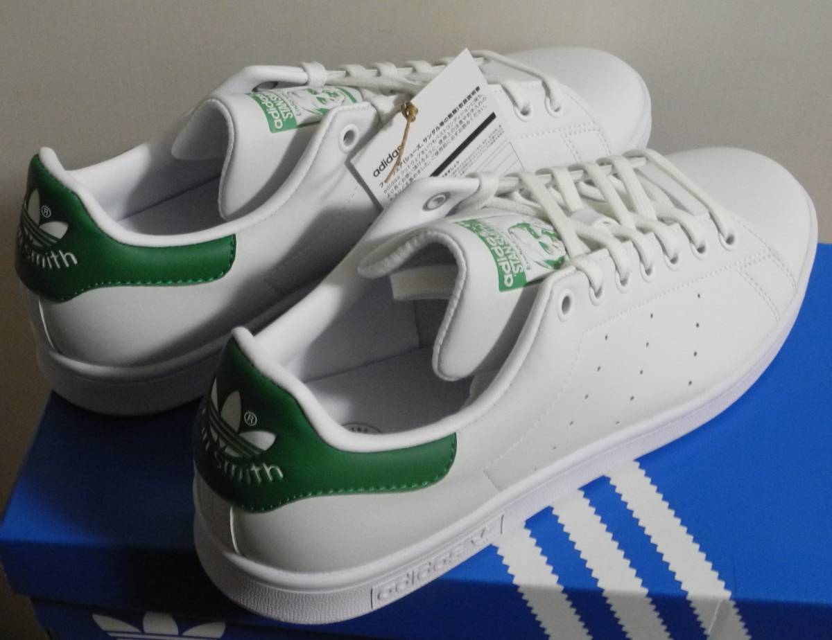 新品 スタンスミス 2023年製 JP27.0cm 白×緑 FX5502 adidas stansmith ホワイト×グリーン_画像7