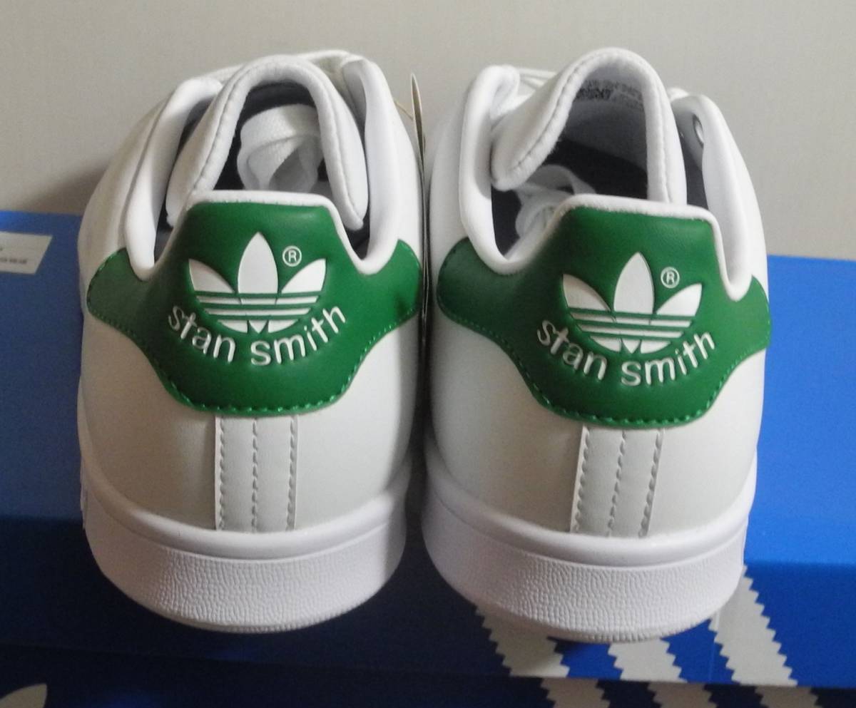 新品 スタンスミス 2023年製 JP27.0cm 白×緑 FX5502 adidas stansmith ホワイト×グリーン_画像8