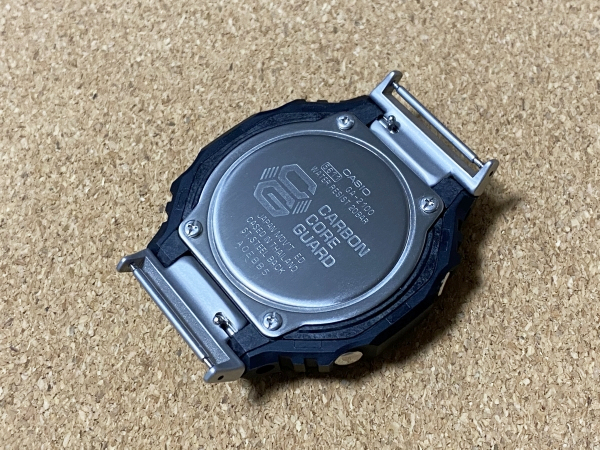 G-SHOCK GA-2100用 エンドリンク カスタム 【GM-2100 GA2100 Gショック ブレスレット ベルト NATOストラップ】_取り付けのイメージ写真です。