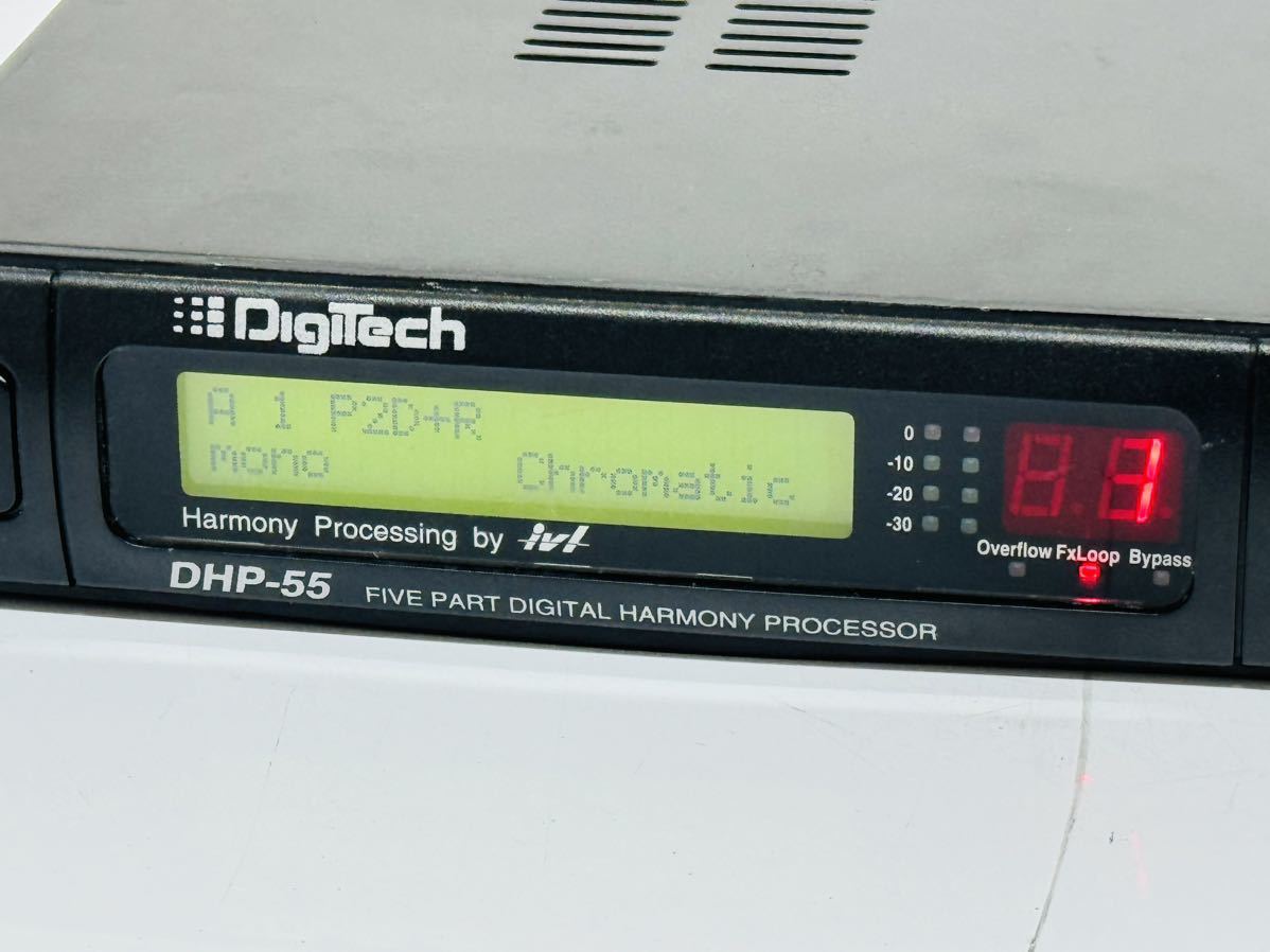 DigiTech DHP-55 ハーモニープロセッサ 通電確認のみ 現状品 管理番号02023_画像2