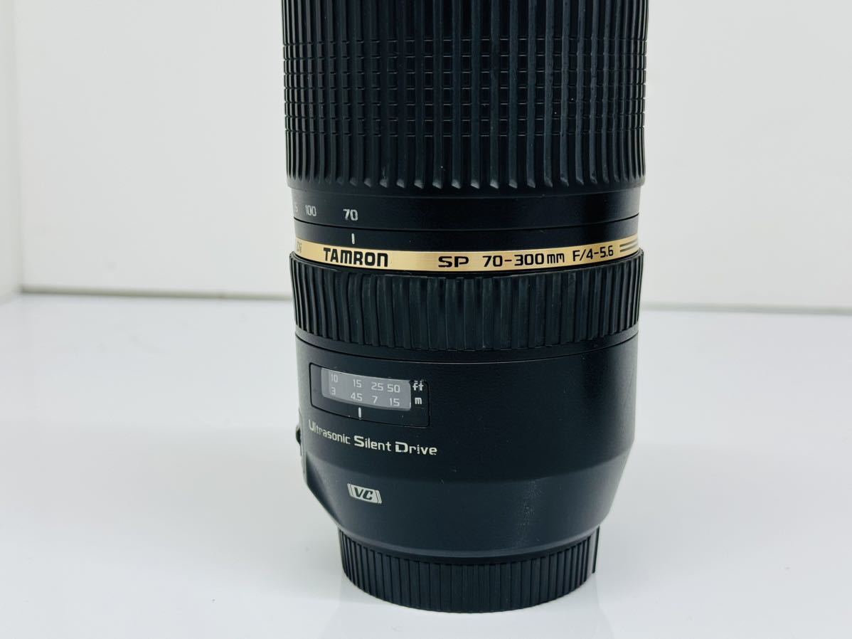 ★TAMRON タムロン SP 70-300mm F4-5.6 Di VC Ultrasonic Silent Drive CANONマウント 未チェック 現状品 管理番号02066_画像2