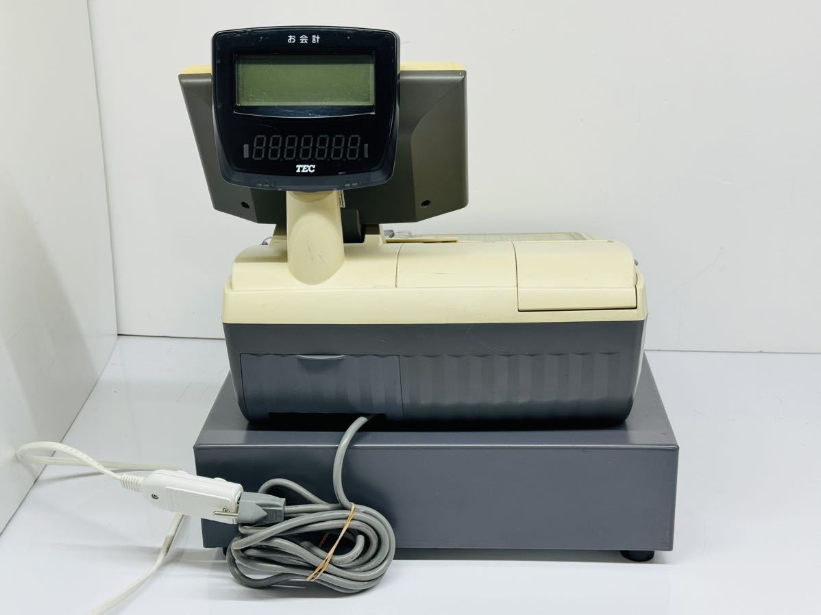 東芝テック TEC テック 電子レジスター FS-2055 通電確認のみ 東芝テック TEC テック 電子レジスター FS-2055 通電確認のみ