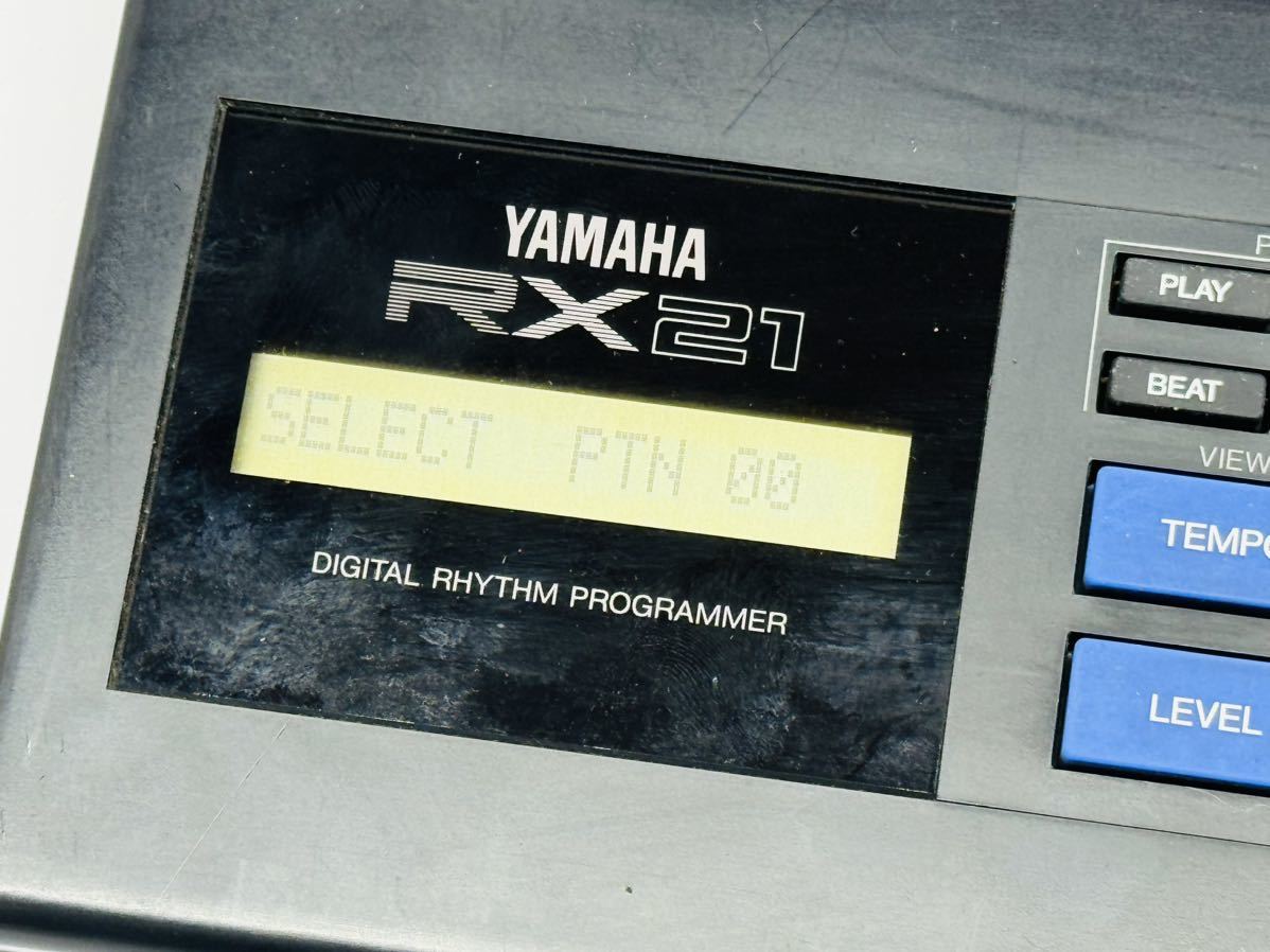 YAMAHA Yamaha rhythm machine YAMAHA RX21 electrification verification only present condition goods control number 02133