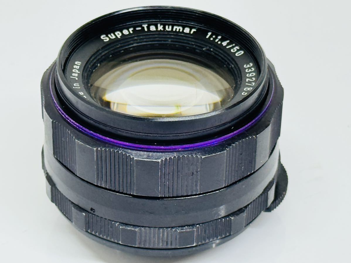 ASAHI ペンタックス Super-Takumar 1:1.4/50 レンズ 未チェック 現状品 ジャンク品 管理番号02140_画像7