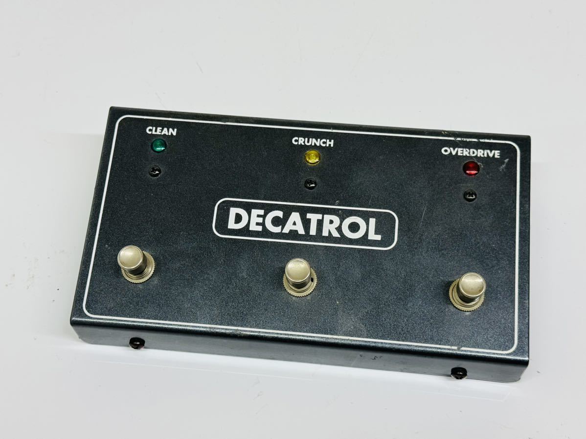 Decatrol フットコントローラー Soldano Decatone用？ 未チェック 現状品 管理番号02156の画像1