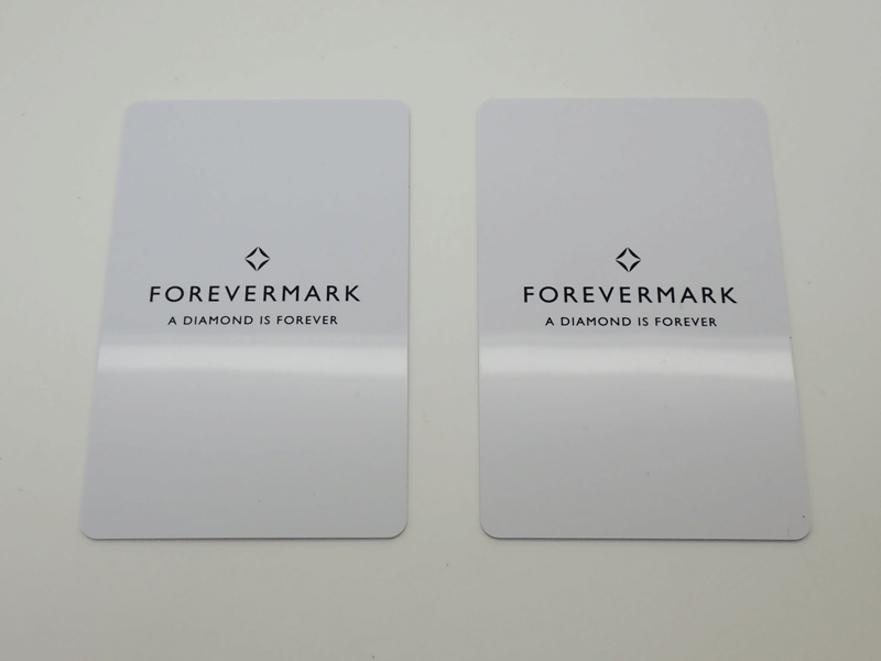 FOREVERMARK フォーエバーマーク Two D〓 コレクション Pt850/900 ダイヤモンド ネック　0.23ct　0.102ct_画像9
