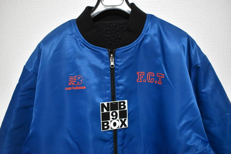 【送料無料】新品 ニューバランス × ナイジェルグラフ × FC TOKYO リバーシブル ボアジャケット 2XL JMJL1587 NEW BALANCE_画像4