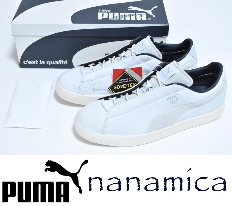 【送料無料】新品 nanamica × Puma Clyde GORE-TEX 29.5cm OBSF307 388734-01 ナナミカ クライド_画像1