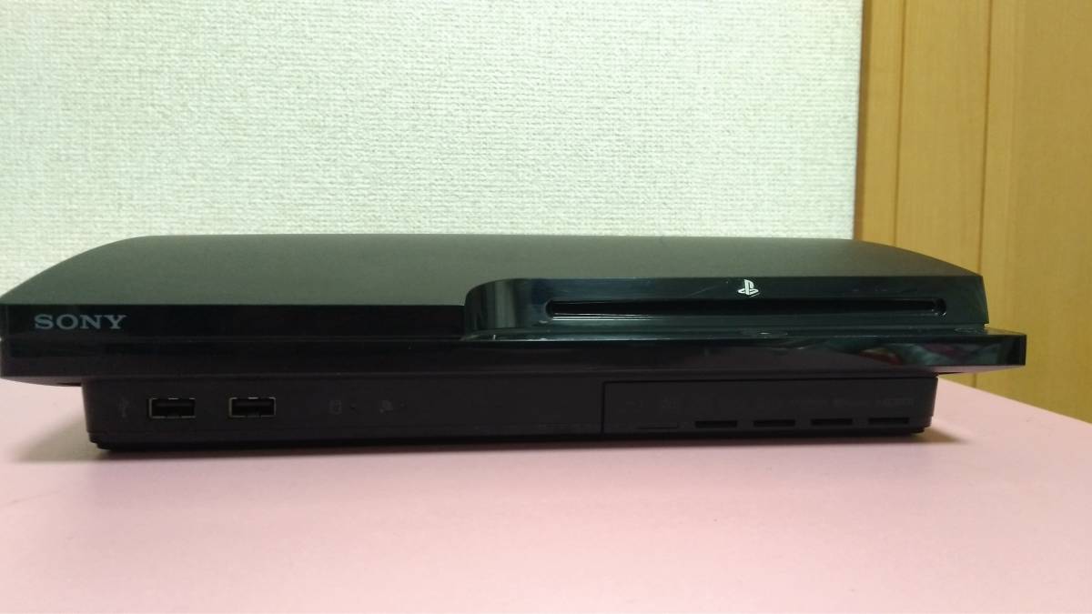 動作確認済み SONY PlayStation3 ソニー プレイステーション3 本体 CECH-2000A 本体のみ HDD120GB搭載_画像2