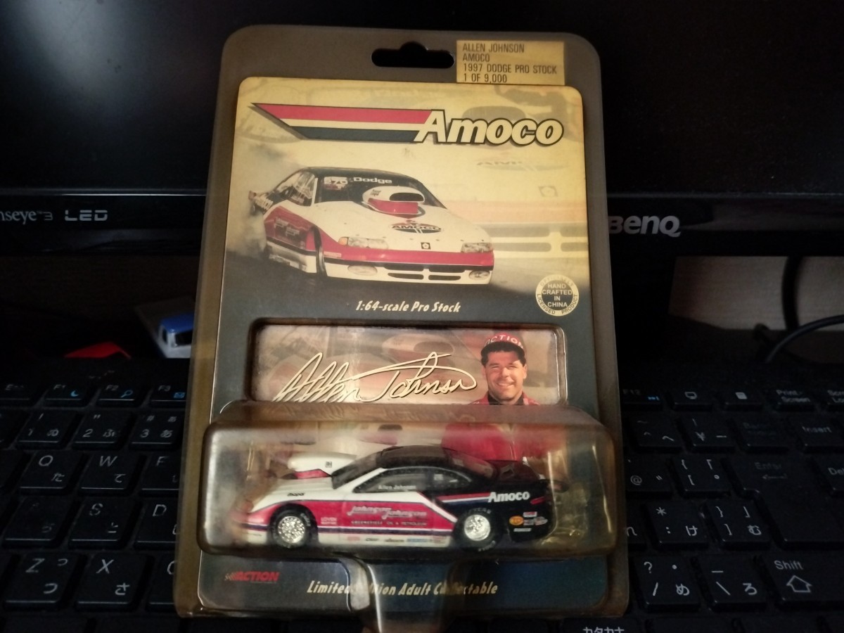 ACTION Allen Johnson Amoco 1997 Dodge Pro Stock 1/64 _画像1