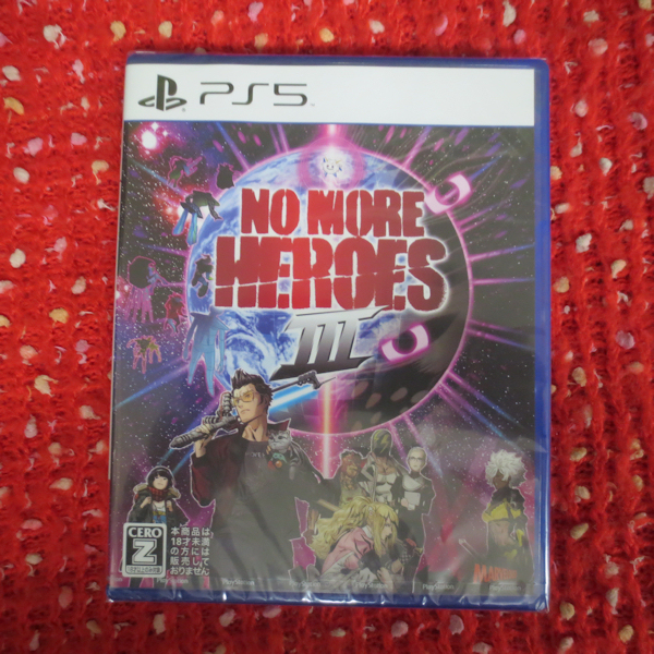 GM-0043 新品 未開封品 PS5 ソフト No More Heroes 3_画像1