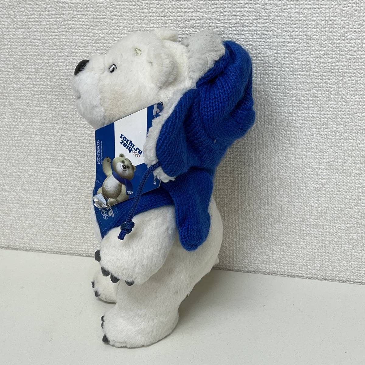 タグ付き ソチオリンピック 2014 ホッキョクグマ ぬいぐるみ マスコット 公式キャラクター 北極 くま クマ SOCHIの画像3