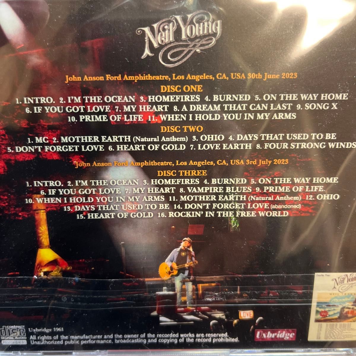 Neil Young / Los Angeles 2023 2CDR