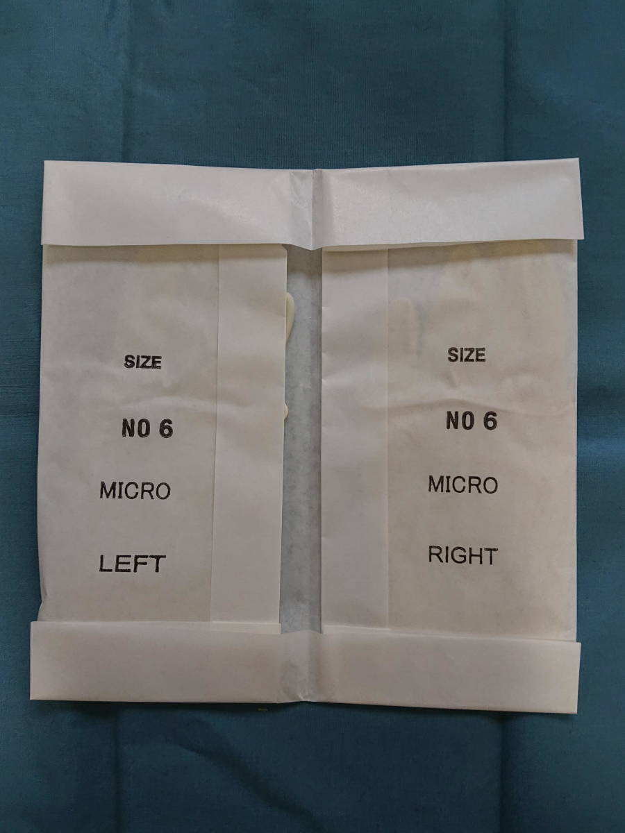 手術用ゴム手袋 Sanko Silky Fit MICRO サイズ6.0　2双(2袋)　［送料込み］_画像3