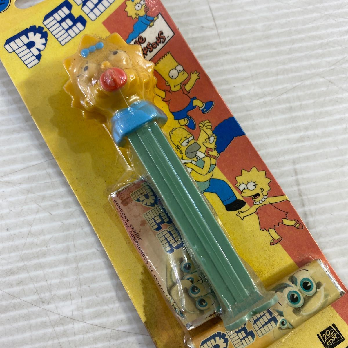 訳あり 状態込み PEZ ペッツ ディスペンサー 90's~VTG シンプソンズ 3点セット リッキッド フラッシング歯ブラシ 現状品の画像3