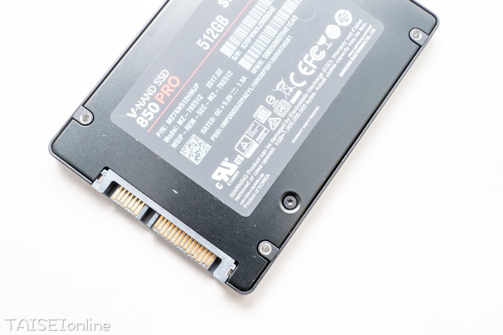 Samsung SSD 850 PRO 512GB Model:MZ-7KE512 No.3 中古品　24012406_画像1