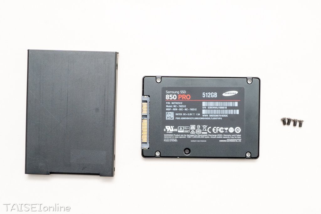 Samsung SSD 850 PRO 512GB Model:MZ-7KE512 No.1 中古品　24012404