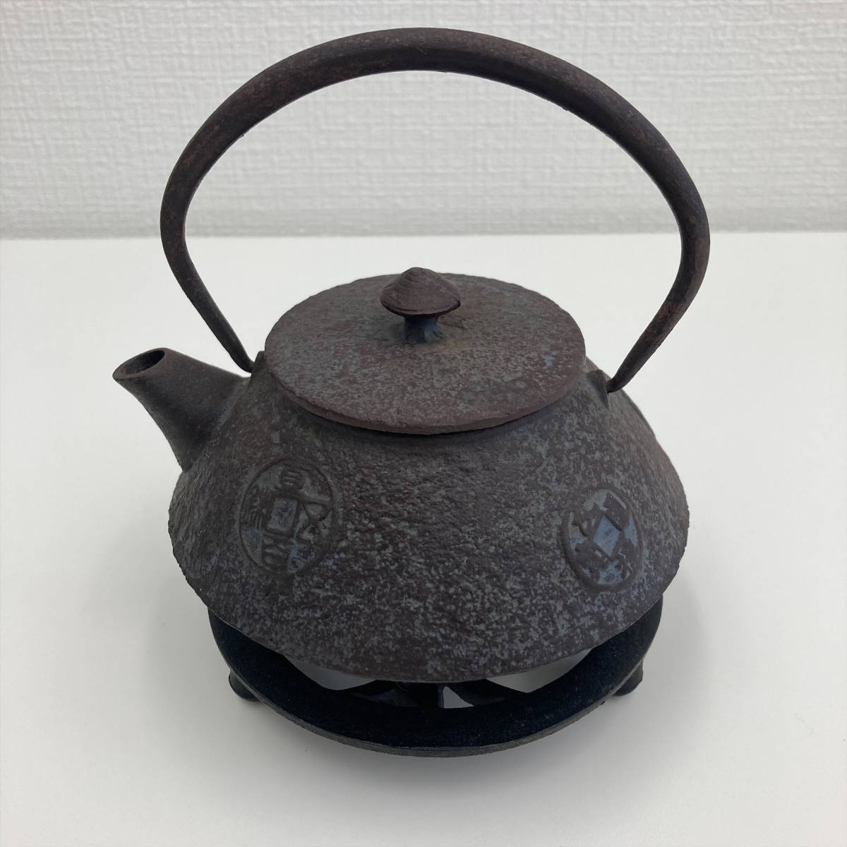 #1880 南部鉄器 岩手 鉄瓶 鉄器 急須 湯沸かし 中古品の画像1