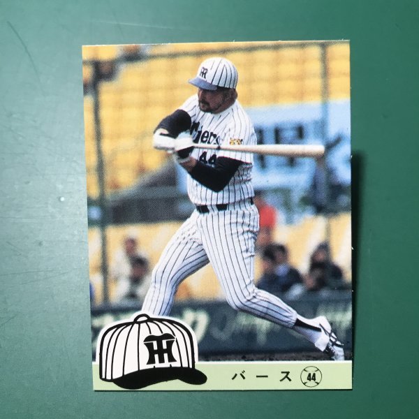 1984年　カルビー　プロ野球カード　84年　156番　阪神　バース　　　【D09】_画像1