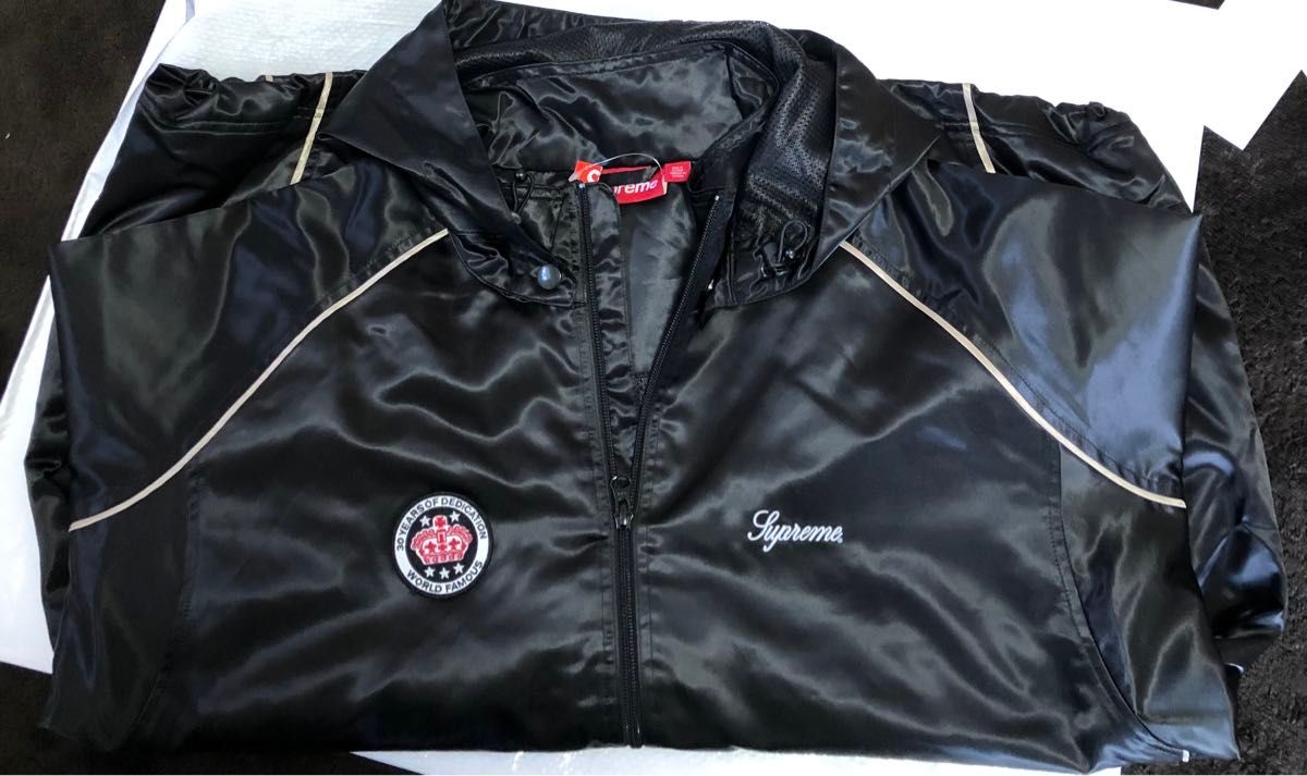 Supreme Satin Hooded Track Jacket Supreme Satin Hooded Track Jacket