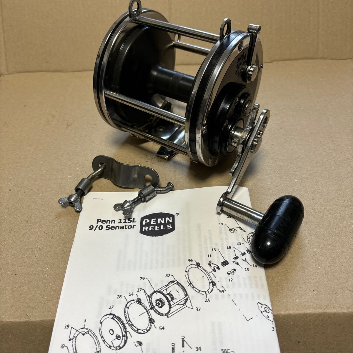 PENN リール セネター9/0 中古メンテナンス済美品 全国送料無料 PENN リール セネター9/0 中古メンテナンス済美品 全国送料無料