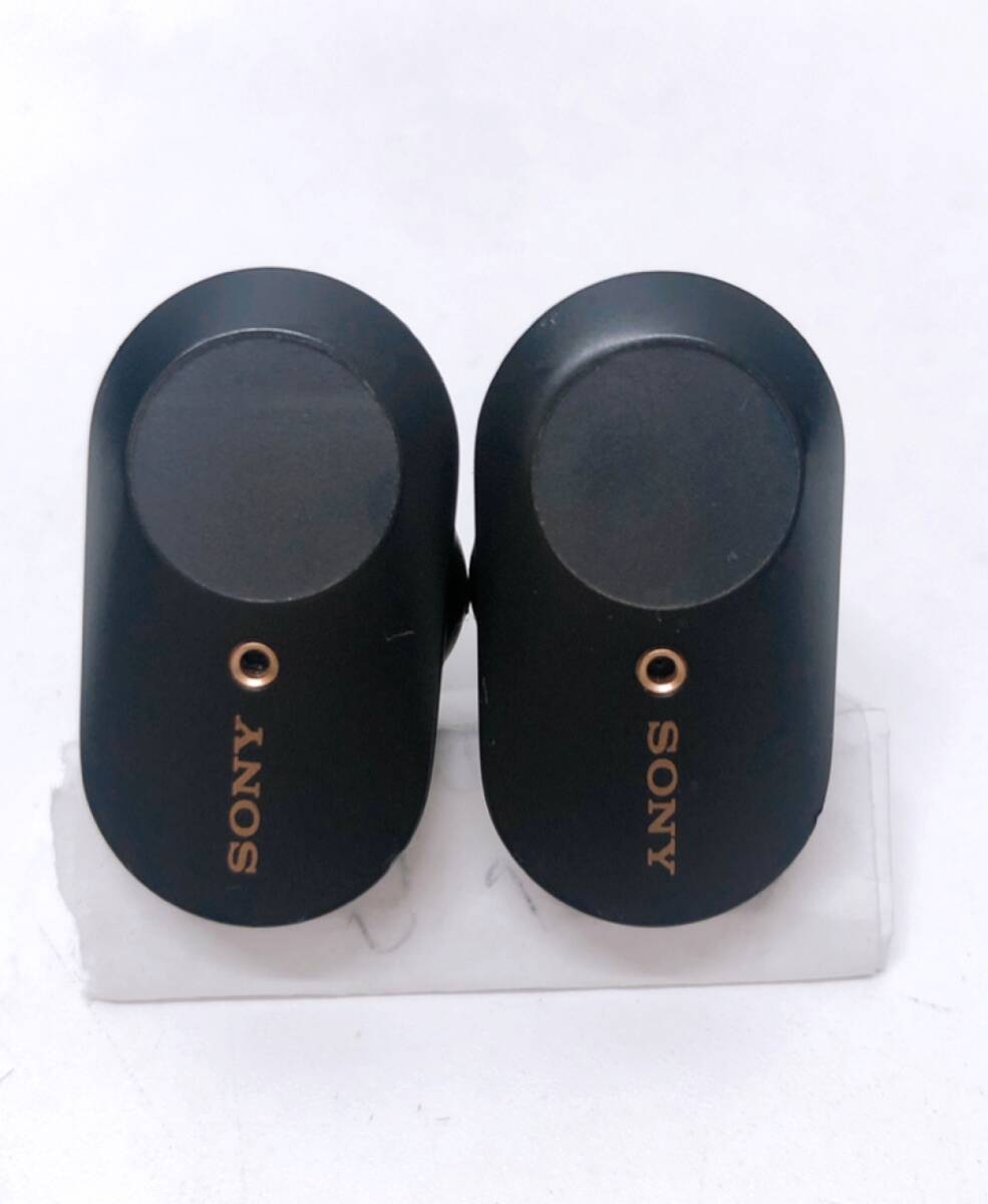 【13388】ソニー SONY ワイヤレスノイズキャンセリングステレオヘッドセット WF-1000XM3 Bluetooth ブラック 黒 × シャンパンゴールド_画像6