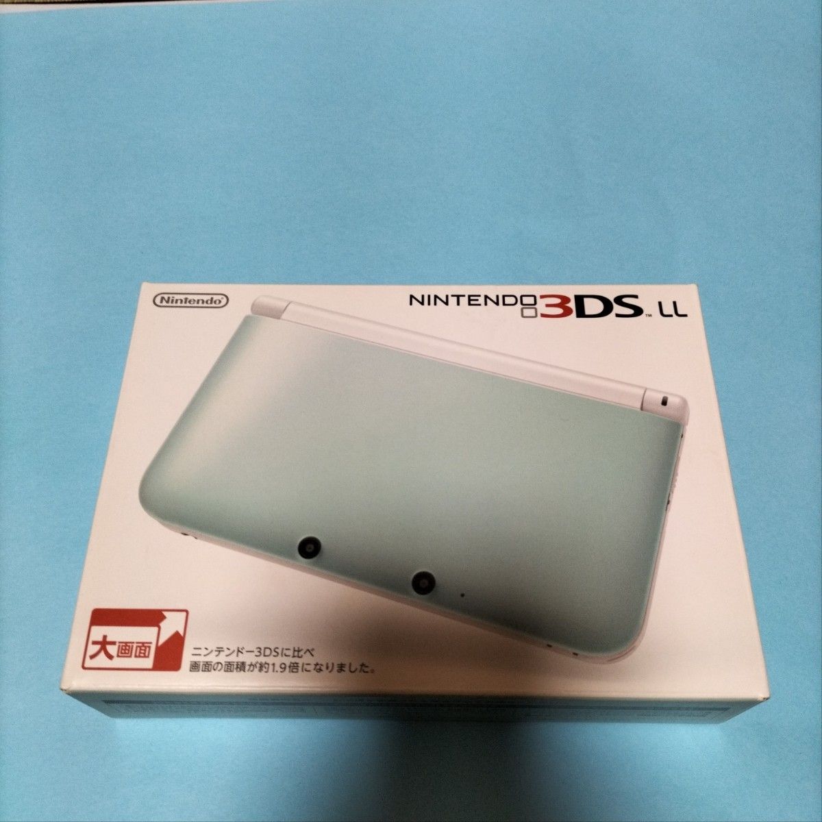 3DSLL 未使用　新品　未開封　　ミントホワイト　　　ニンテンドー3ds ll