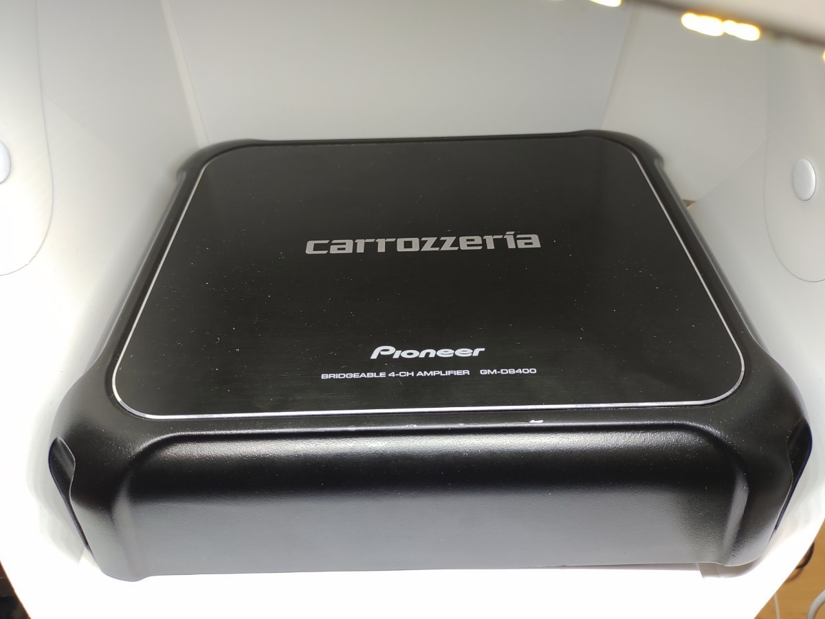 おまけつき！carrozzeria カロッツェリア　Pioneer パイオニア　GM-D8400　ブリッジャブル４チャンネルパワーアンプ　パワーアンプ _画像2