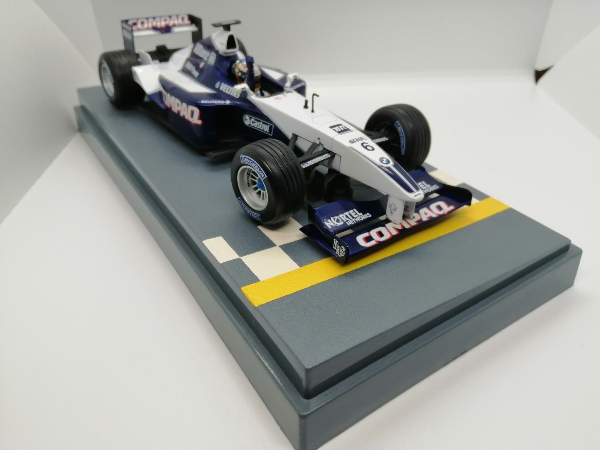 ホットウィール　１/18　F1　ウィリアムズ　 イタリア　 モンツァ モントーヤ　リミテッド　限定_画像3