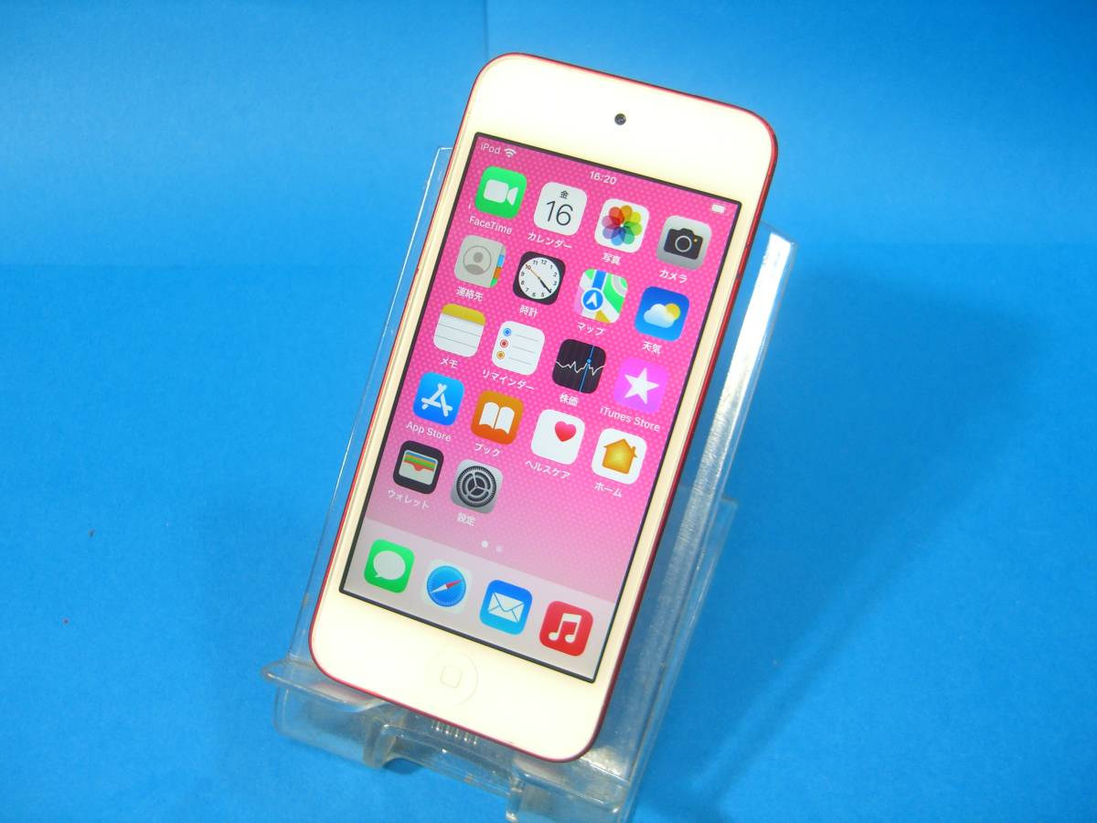 Apple iPod touch 第7世代 32GB (PRODUCT) RED バッテリー良好 備品付き MVHX2J/A -Tag 02a24_画像2