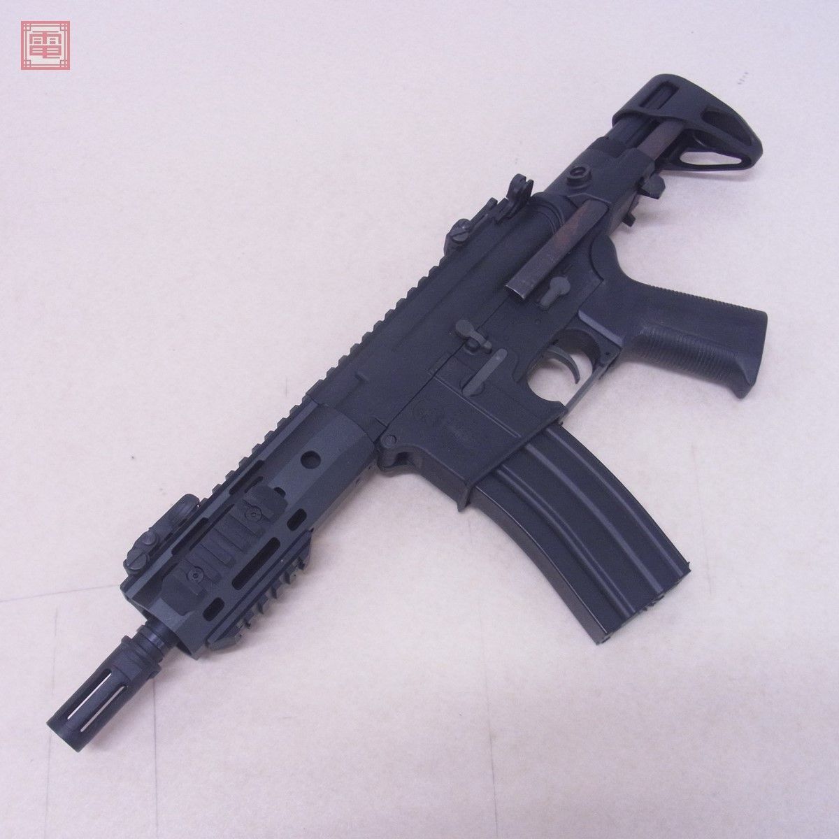 S&T 電動ガン M4 URX4 M-LOK PDW-S チャレンジャーライン G3 現状品【40_画像2