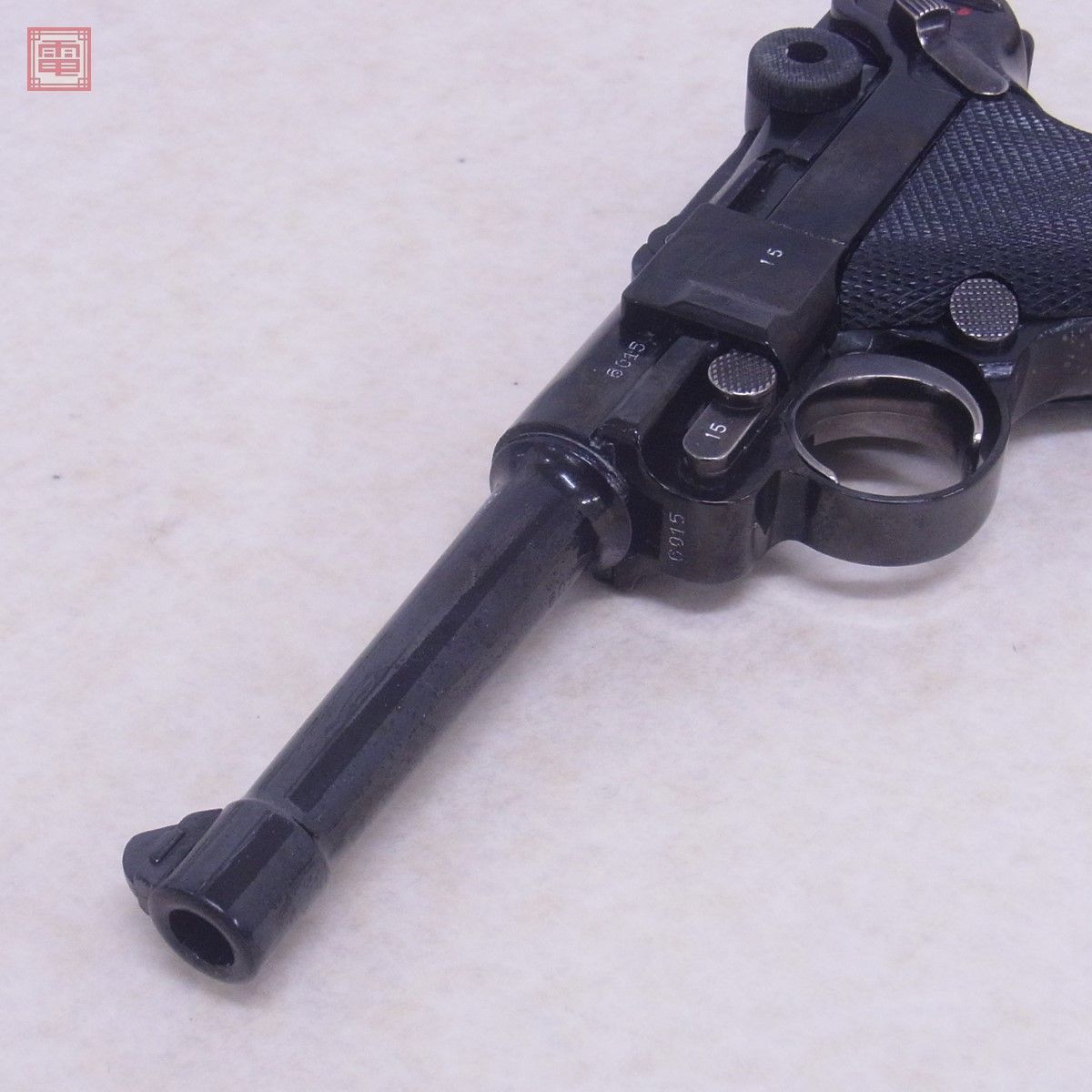 タナカ ガスブロ LUGER ルガー P08 スチールジュピターフィニッシュ 4インチ GBB ブローバック 現状品【20_画像5