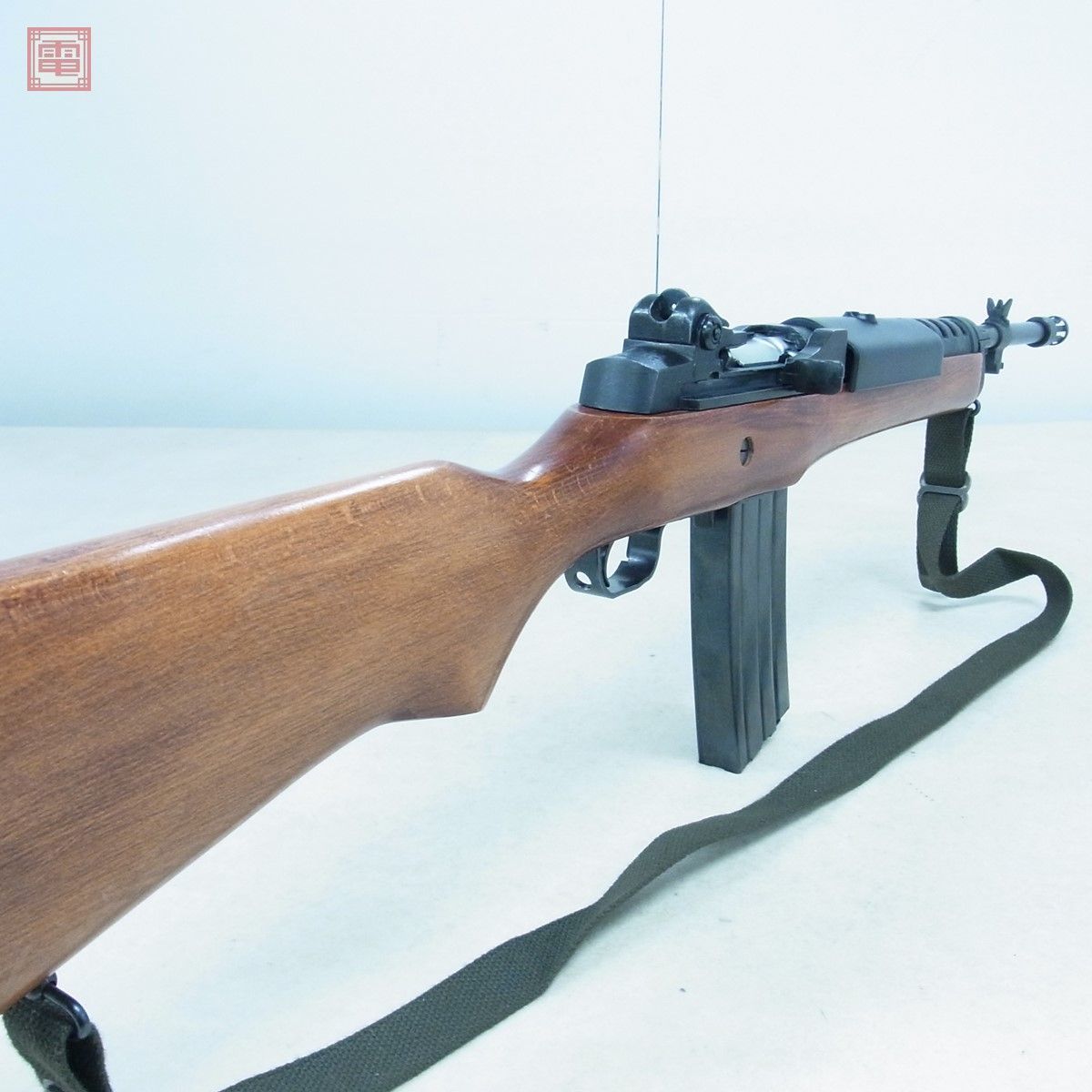 CMC 金属製モデルガン RUGER ルガー MINI14 ミニ14 20GB リアルウッド SMG 現状品【40_画像9